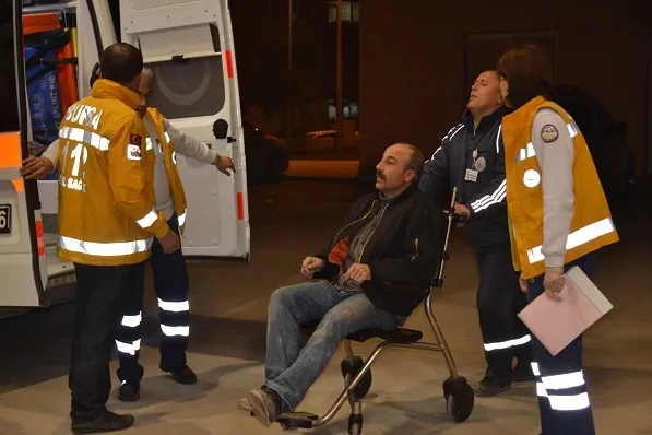 Şarjlı bisiklet sürücüsü yaralandı