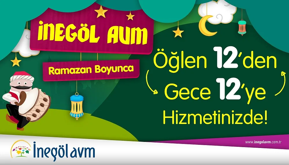 İnegöl AVM'de Ramazan keyfi