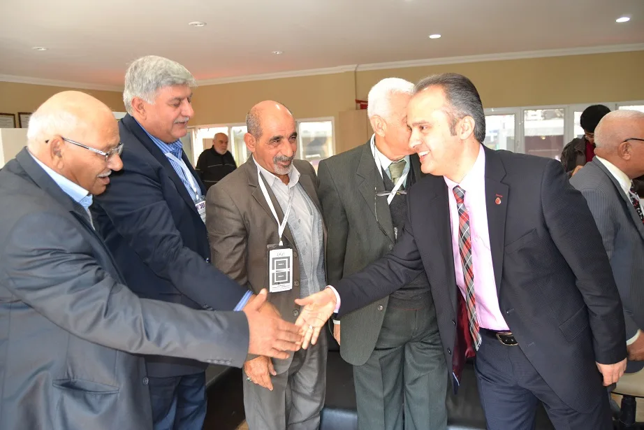 Aktaş, MODEF EXPO dış ziyaretçileri ile buluştu