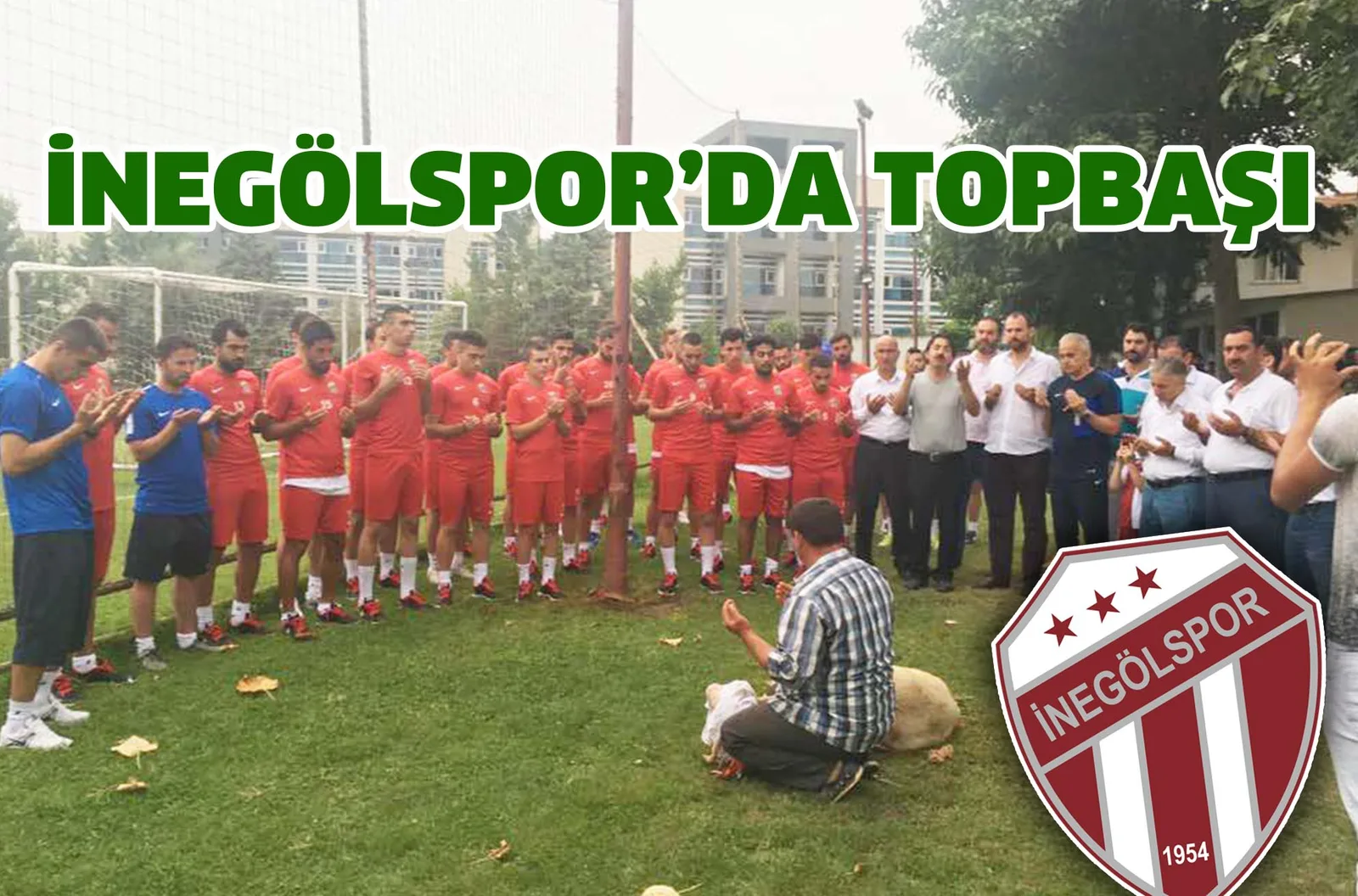İNEGÖLSPOR'DA TOPBAŞI