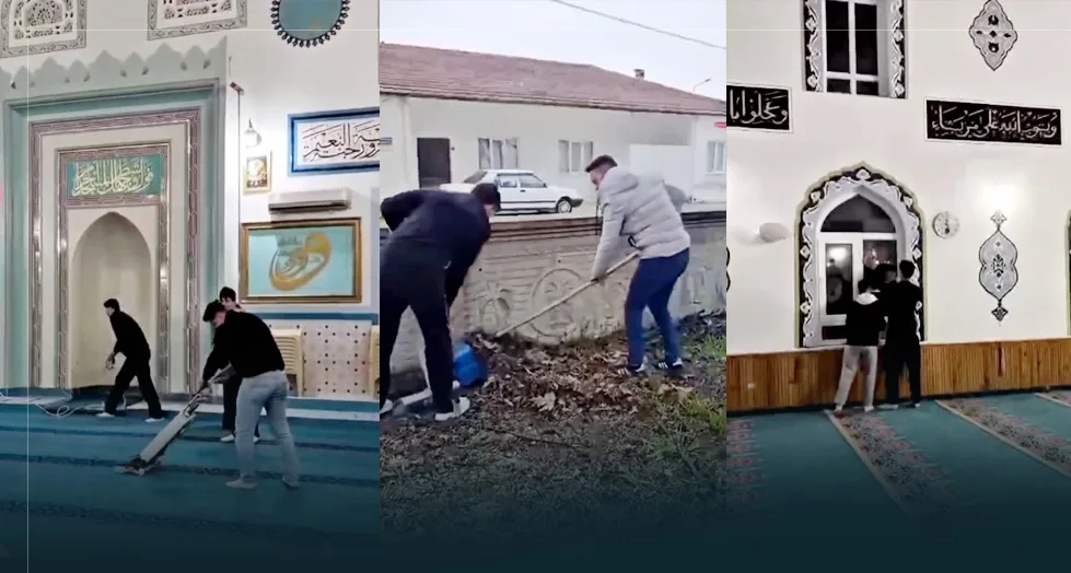 MYM kitleleri harekete geçirdi, gençler ve vatandaşlardan toplum bayram temizliği