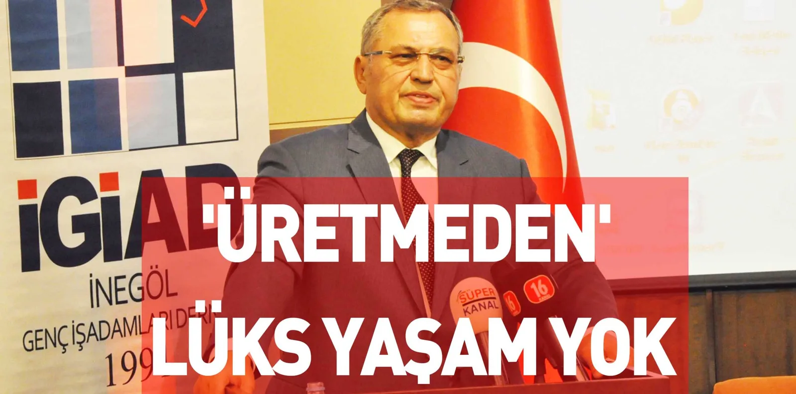 'ÜRETMEDEN' LÜKS YAŞAM YOK