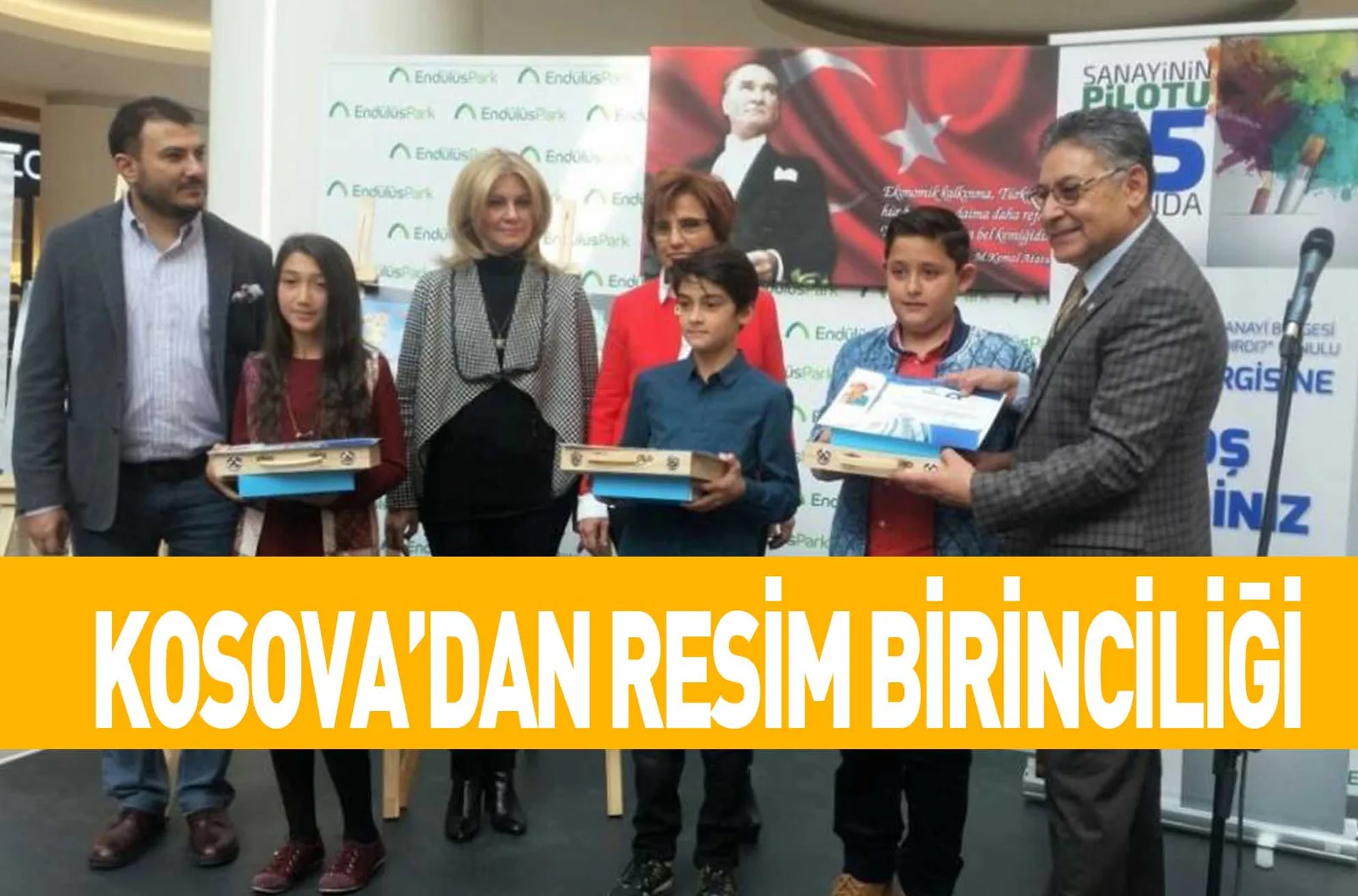 KOSOVA’DAN RESİM BİRİNCİLİĞİ