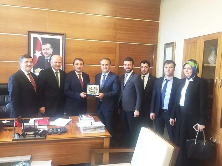 Aktaş'tan Ecertaş'a ziyaret