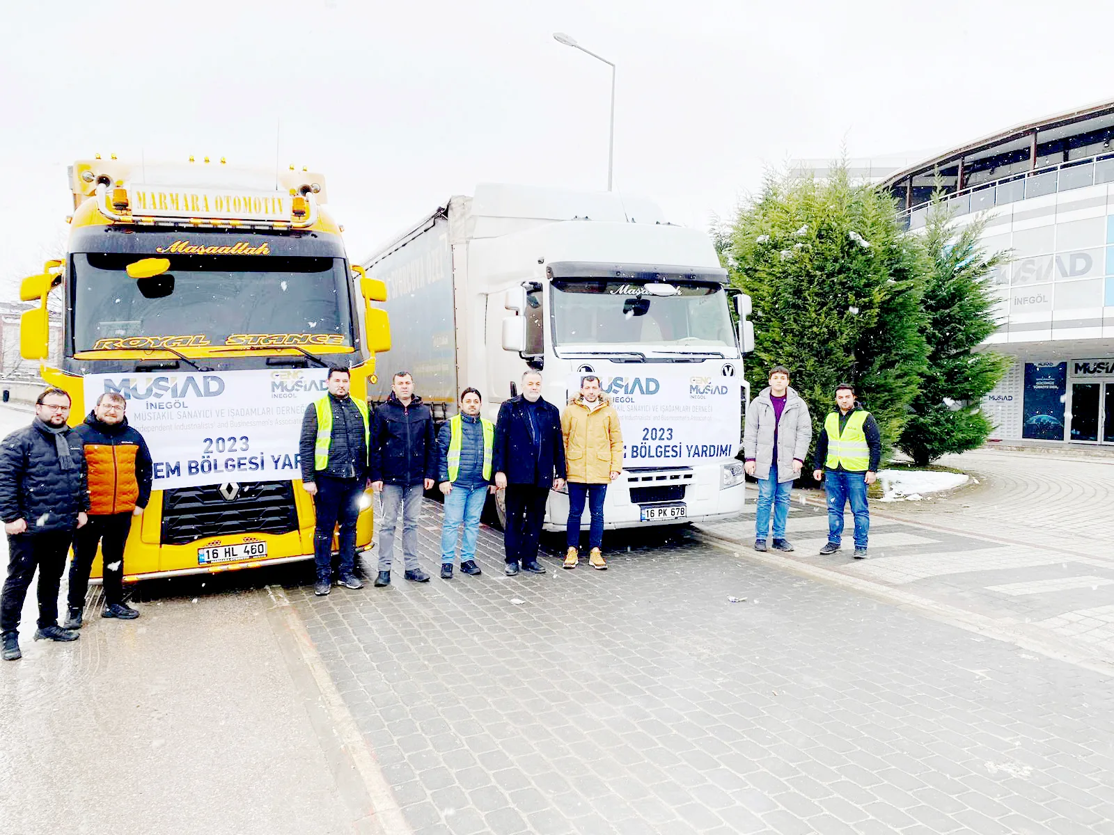 MÜSİAD depremzedeler için seferber oldu