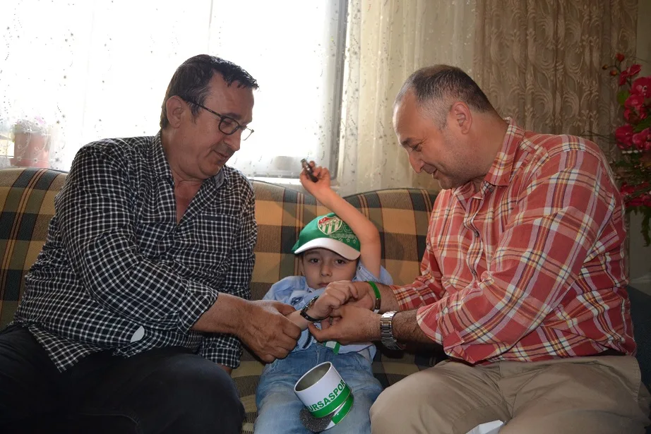 Yolculuk öncesi Kayra'ya anlamlı ziyaret