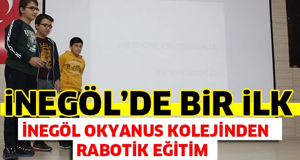 İnegöl'de bir ilk