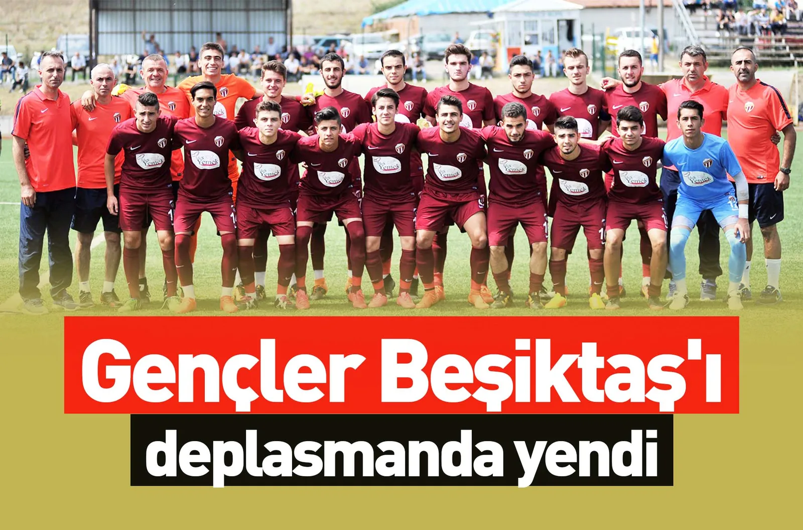 Gençler Beşiktaş'ı deplasmanda yendi