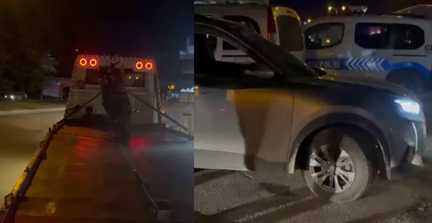 Elektrikli motosiklet sürücüsü ölümden döndü