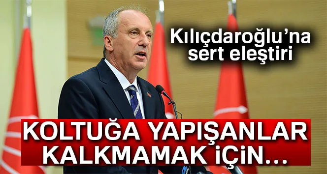 Muharrem İnce'den son dakika açıklaması!