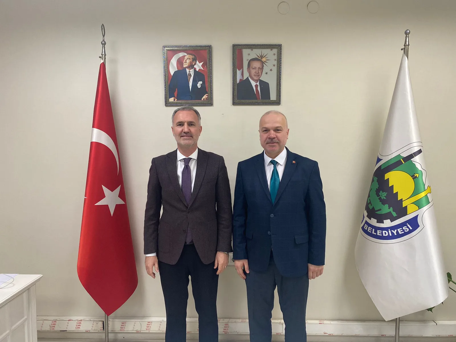 Bozoğlu'ndan Başkan Taban'a istişare ziyareti