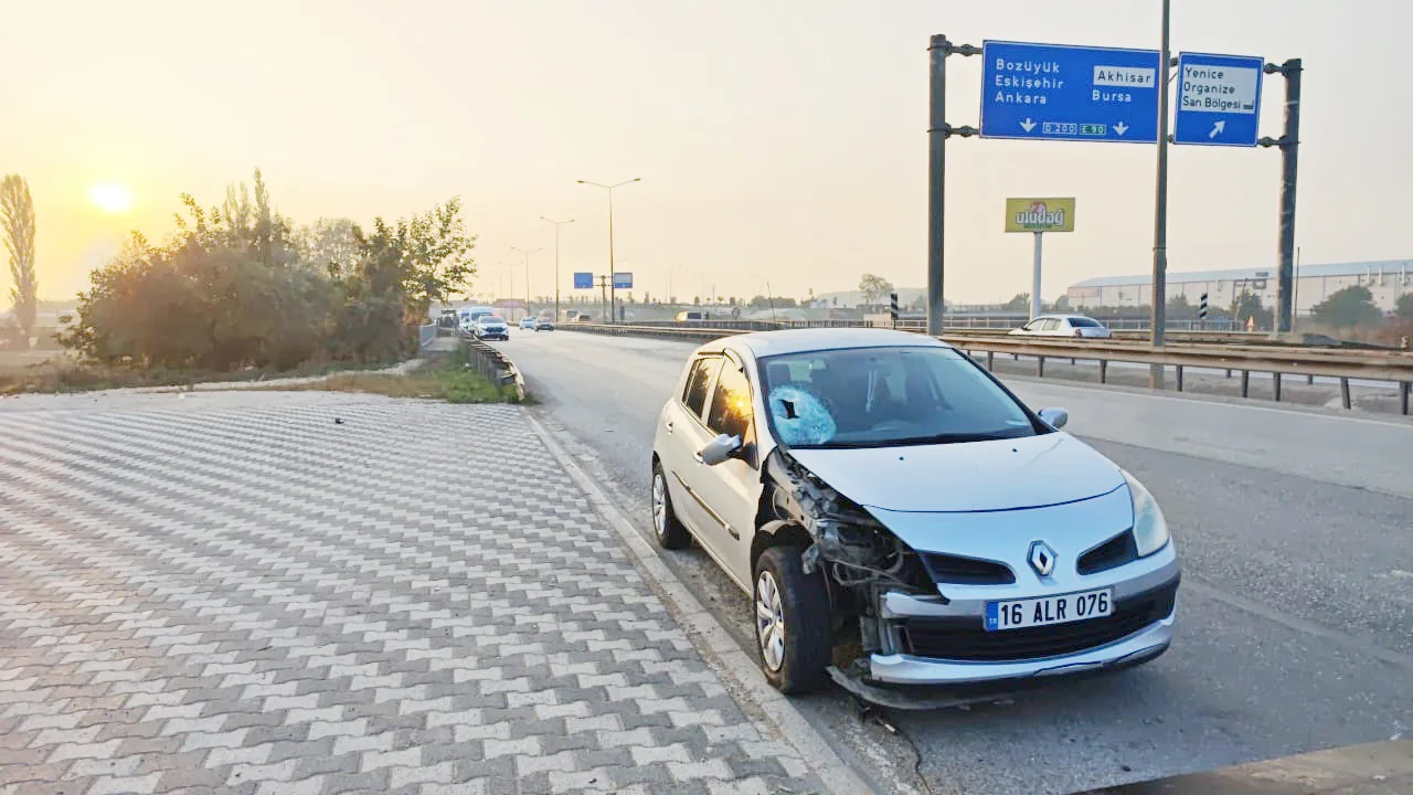 İnegöl'de otomobilin çarptığı kişi hayatını kaybetti
