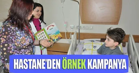 Hastaneden örnek kampanya
