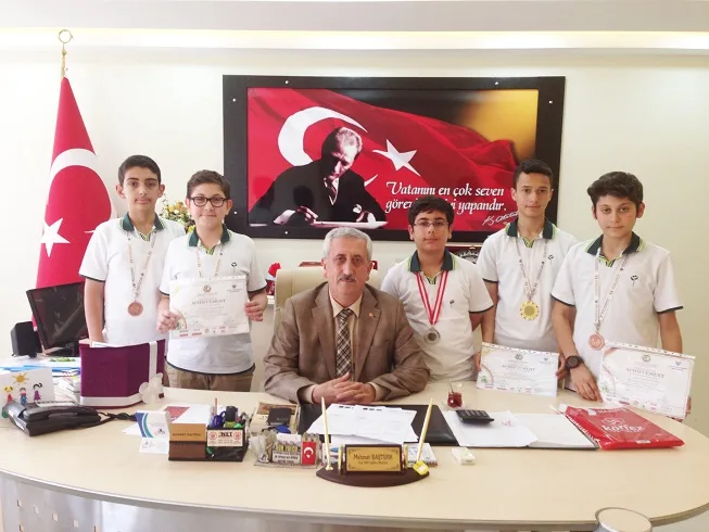 Altın çocuklardan Baştürk’e ziyaret