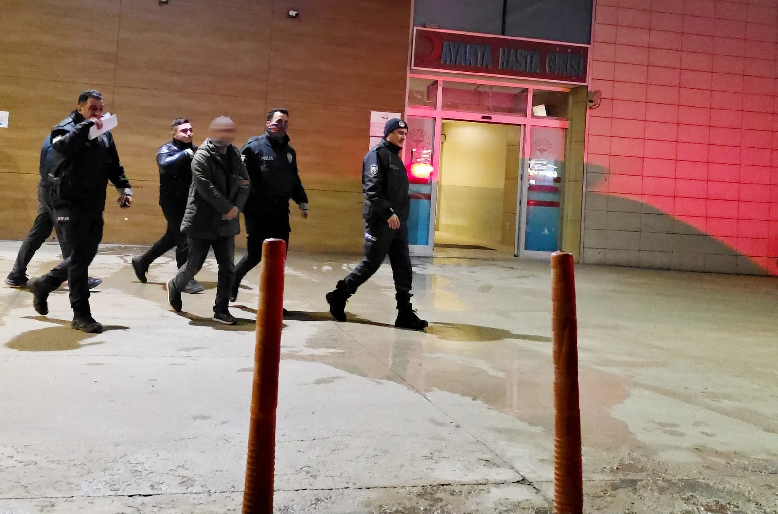 Hapis cezası bulunan şahıs ekiplerce yakalandı