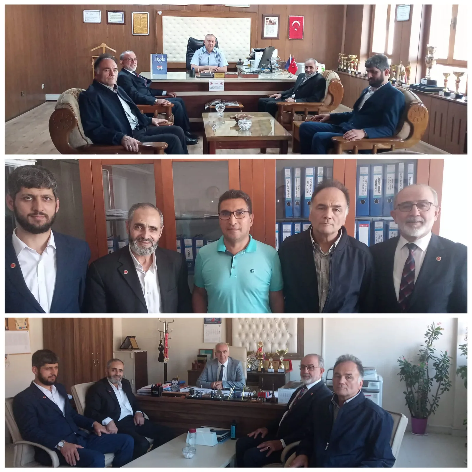 Saadet Partisi’nden okullara ziyaret