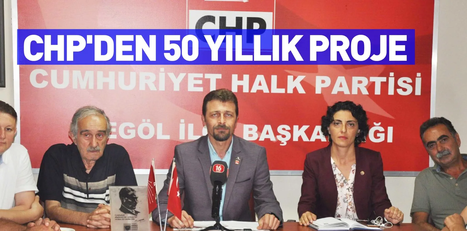 CHP'DEN 50 YILLIK PROJE