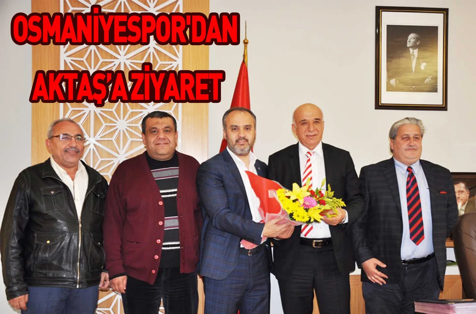 OSMANİYESPOR'DAN AKTAŞ’A ZİYARET
