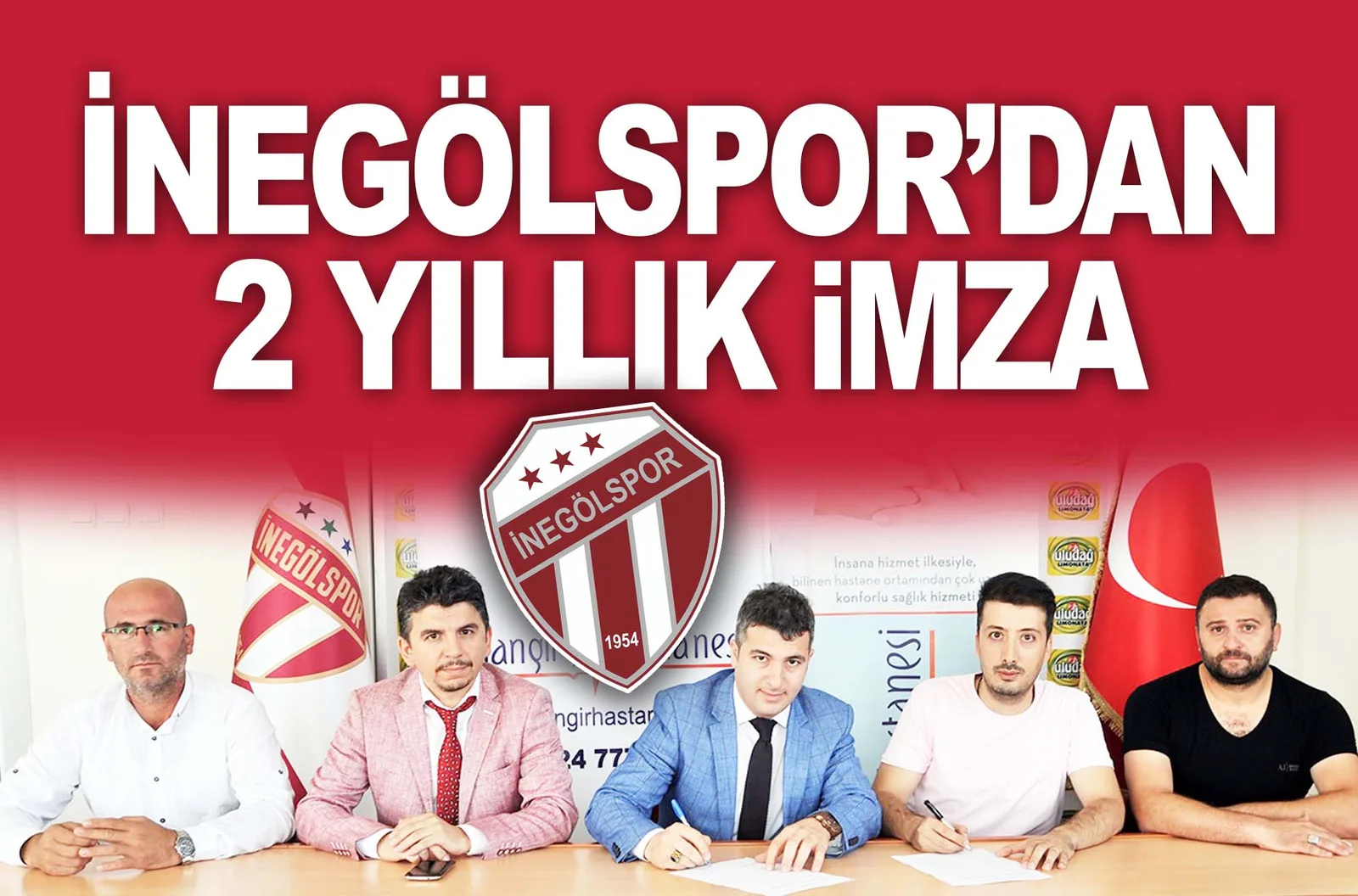 İNEGÖLSPOR'DAN 2 YILLIK İMZA