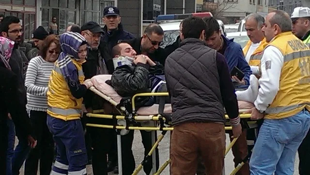 Vicdansız sürücü çarpıp kaçtı