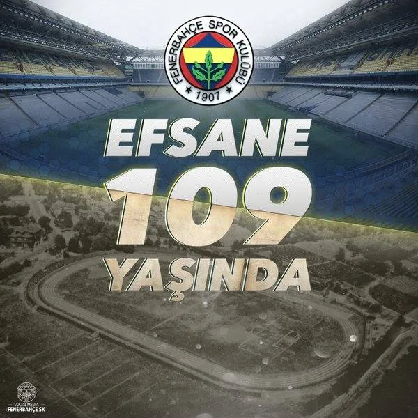 Fenerbahçeliler 109. Yılı Kutladılar