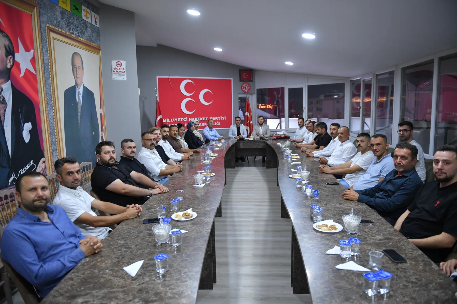 Sultan Su İnegölspor’dan MHP’ye ziyaret