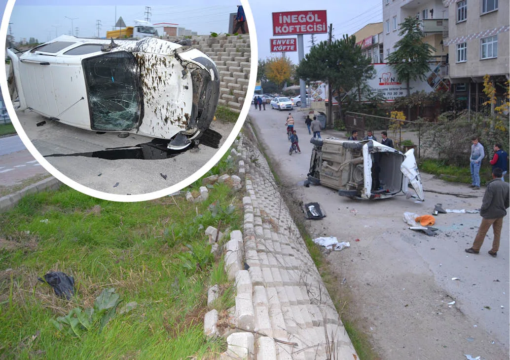 Bursa Ankara Karayolu'nda feci kaza