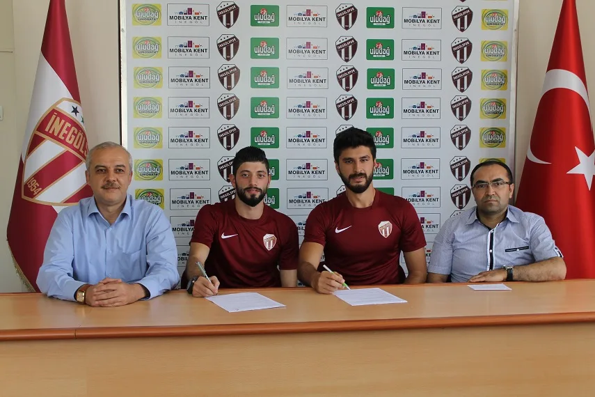 İnegölspor'dan çifte imza