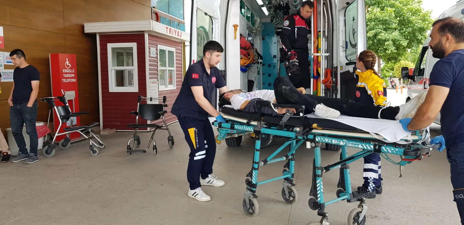 Uyuşturucu kullanan genç komaya girdi