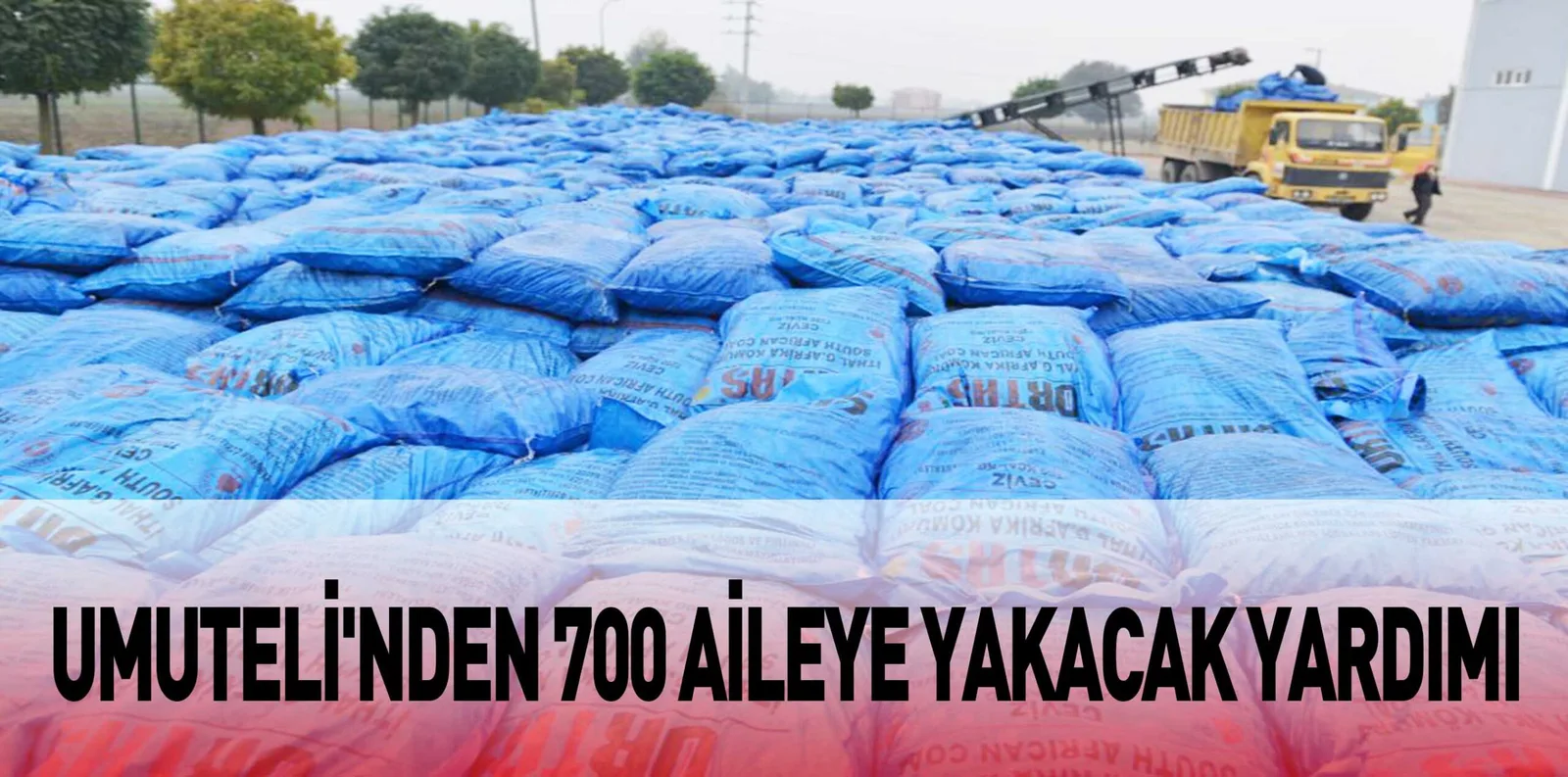 UMUTELİ'NDEN 700 AİLEYE YAKACAK YARDIMI
