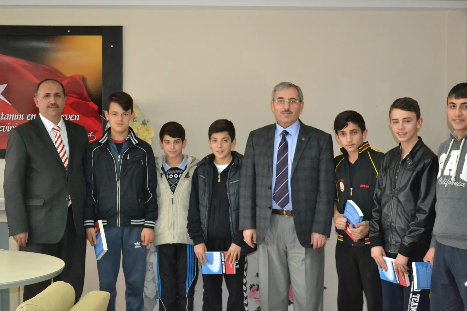 Bilican, dereceye giren öğrencileri ödüllendirdi