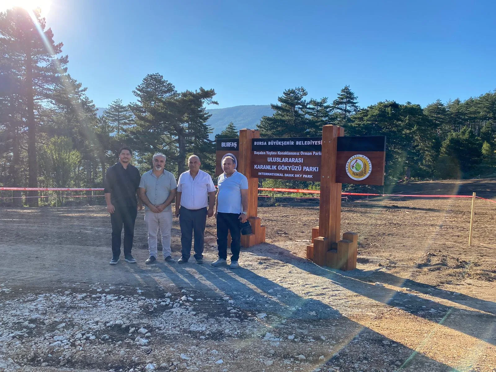 Başalan Yaylası'nda Karanlık Gökyüzü Parkı açıldı