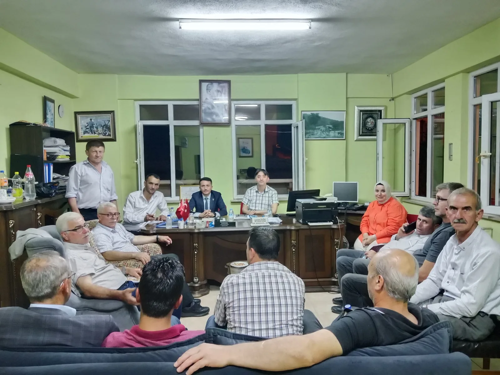İnegöl’ün kırsal mahalle muhtarları Çitli’de toplandı