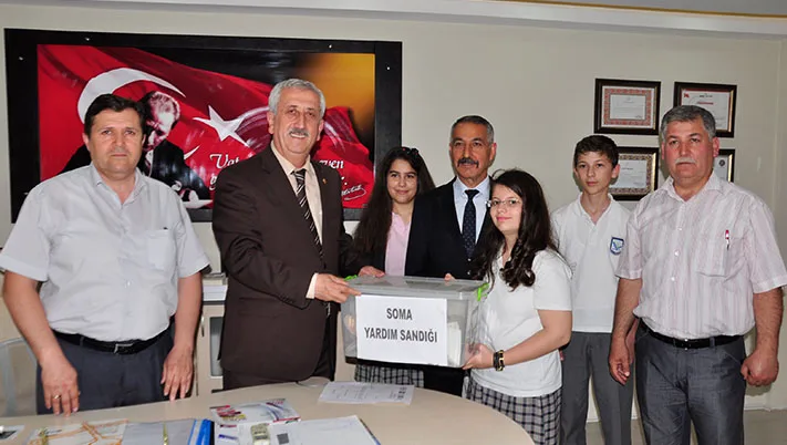 İshakpaşa’dan Soma’ya maddi destek