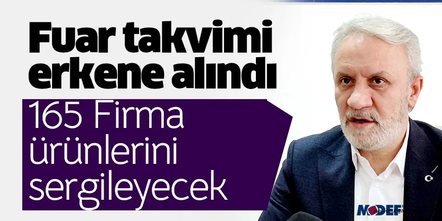 46. Uluslararası İnegöl Mobil Fuarı’nda 165 firma ürünlerini sergileyecek