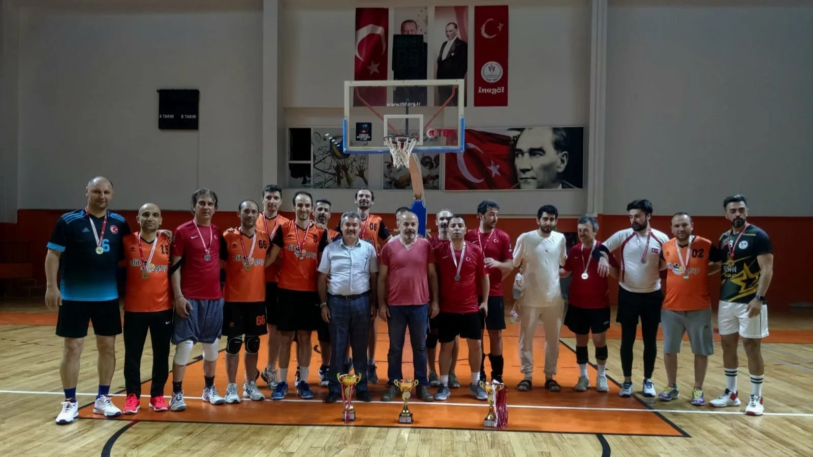 Voleybol turnuvası sona erdi
