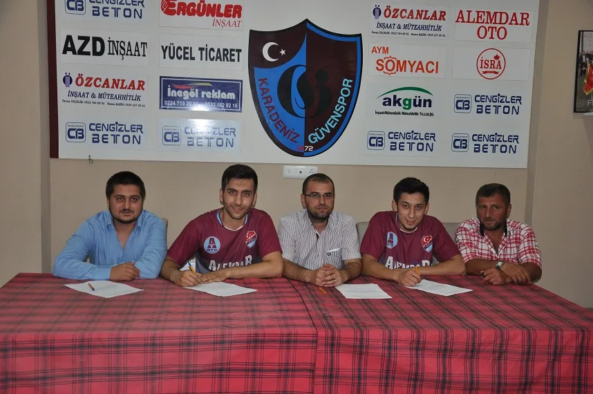 Güvenspor'da iç transferde 2 imza