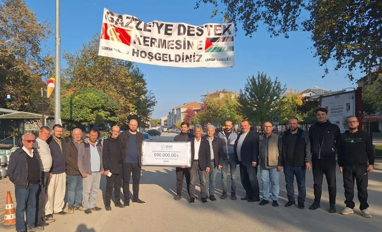 Cerrah’tan Gazze’ye 590 bin liralık destek