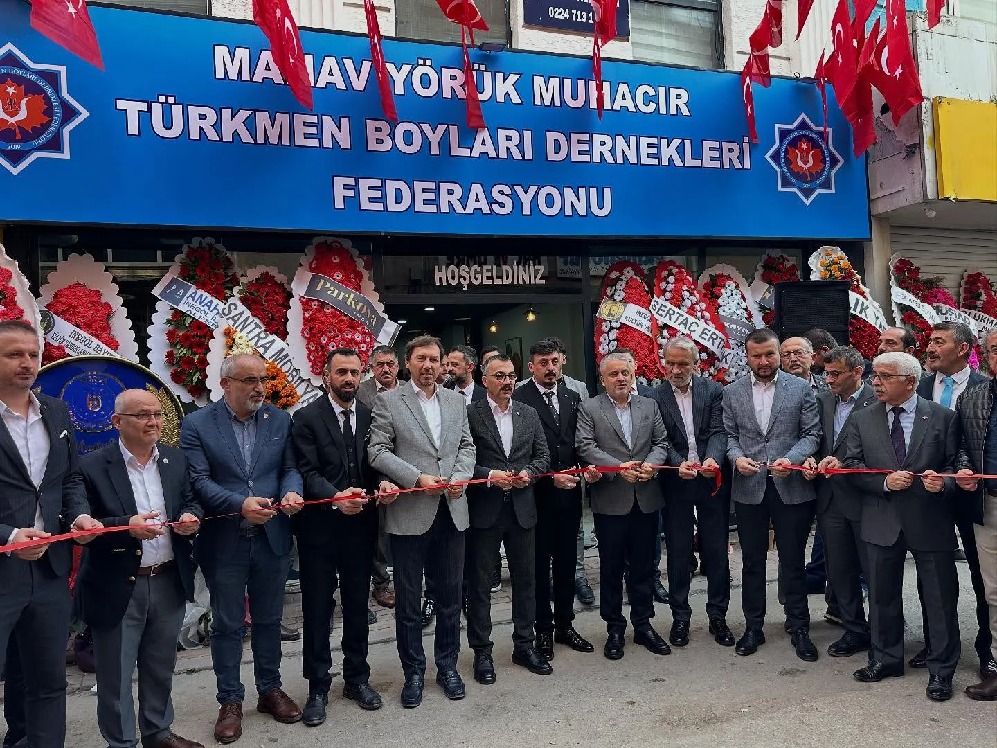 MYM Federasyonu yeni hizmet binasında
