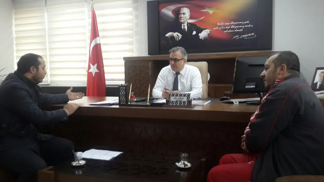 UBM'den Kaymakam Akça'ya ziyaret