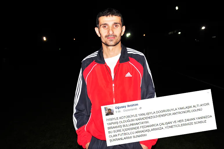 Karadeniz Güvenspor'da istifa