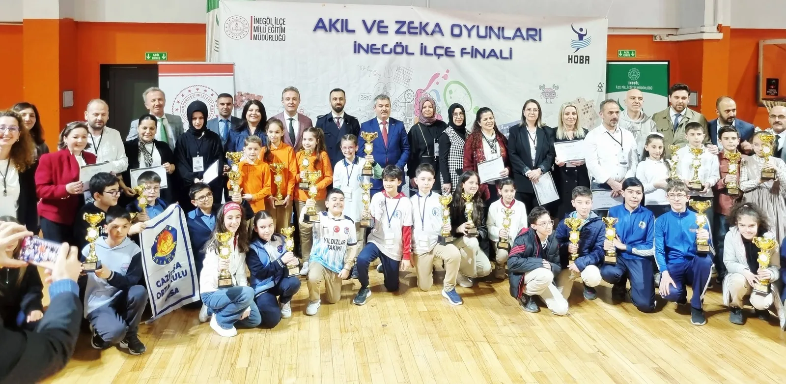 İnegöl’de 48 okul zekâ oyunlarında yarıştı