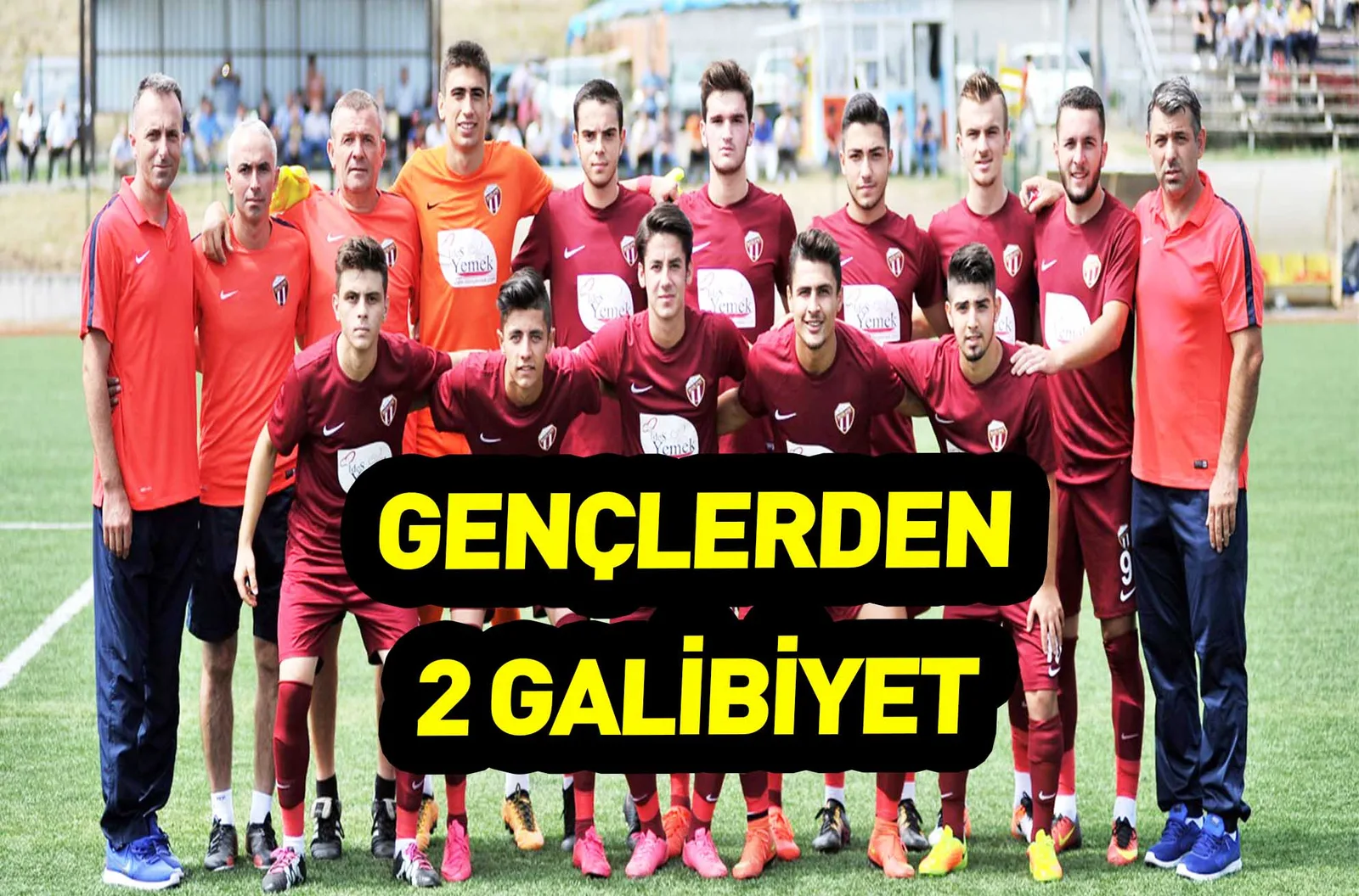 GENÇLERDEN 2 GALİBİYET