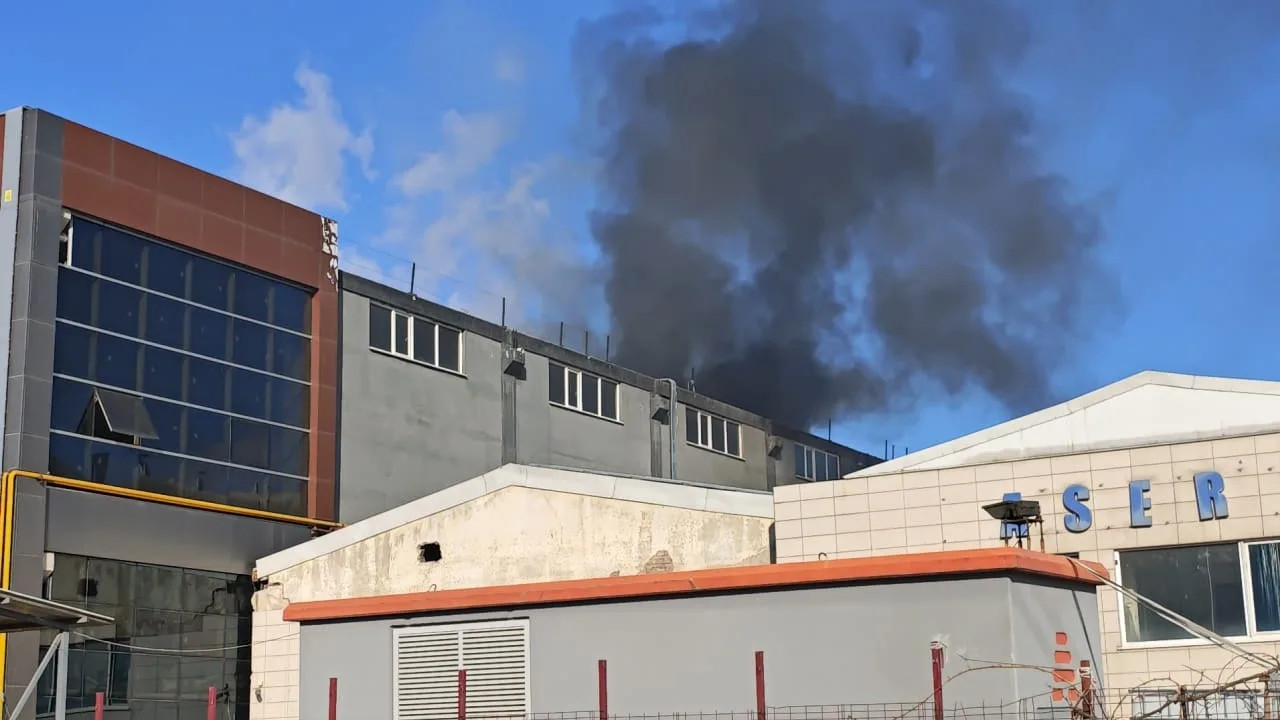 İnegöl’de tekstil fabrikasında yangın