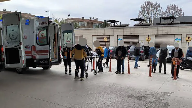 İnegöl'de acemi kasaplar iş başında