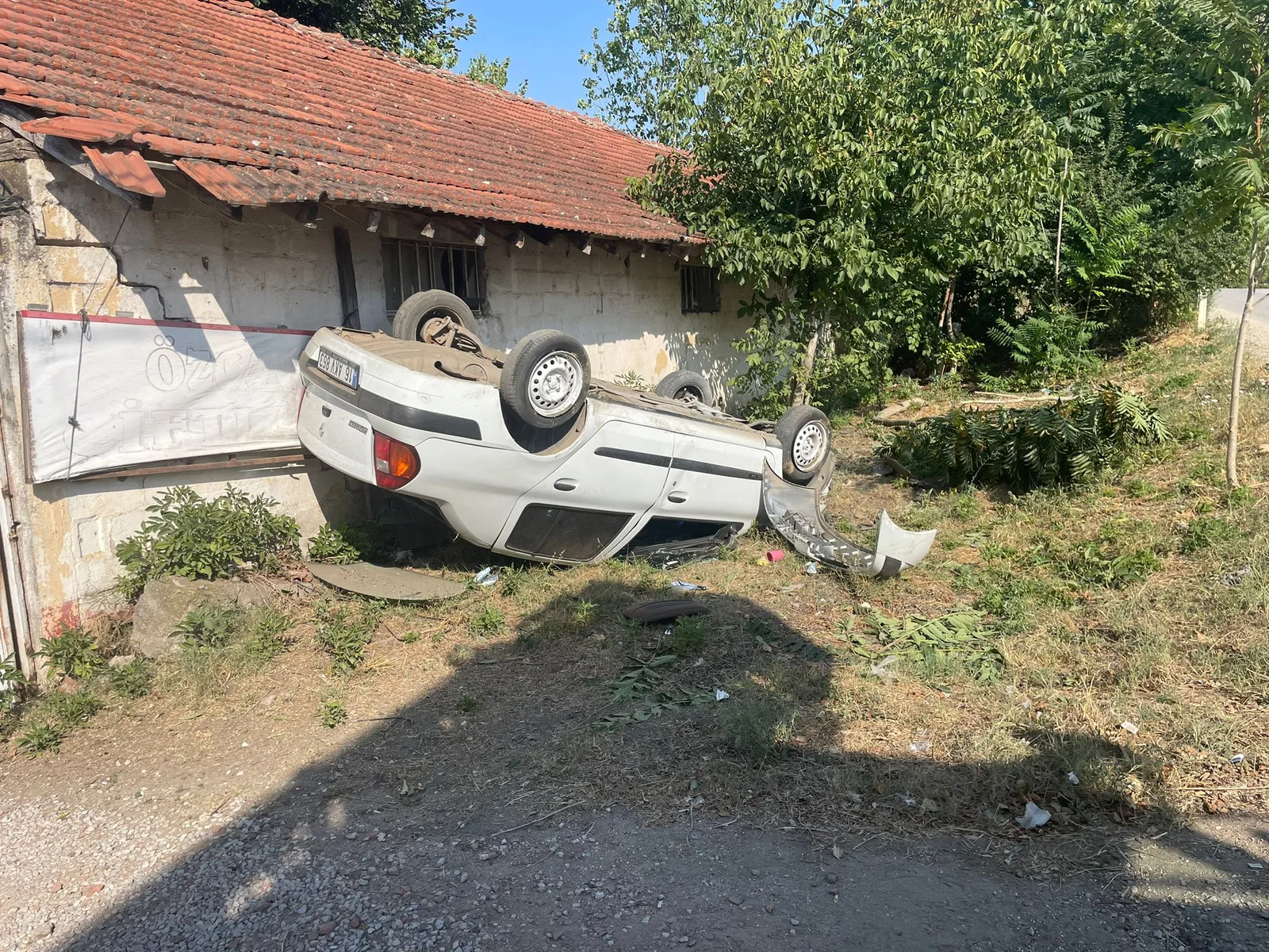 İnegöl'de feci kaza