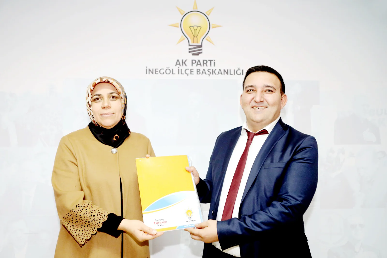 Kamuran Tanrıverdi belediye başkanlığı için başvurusunu yaptı