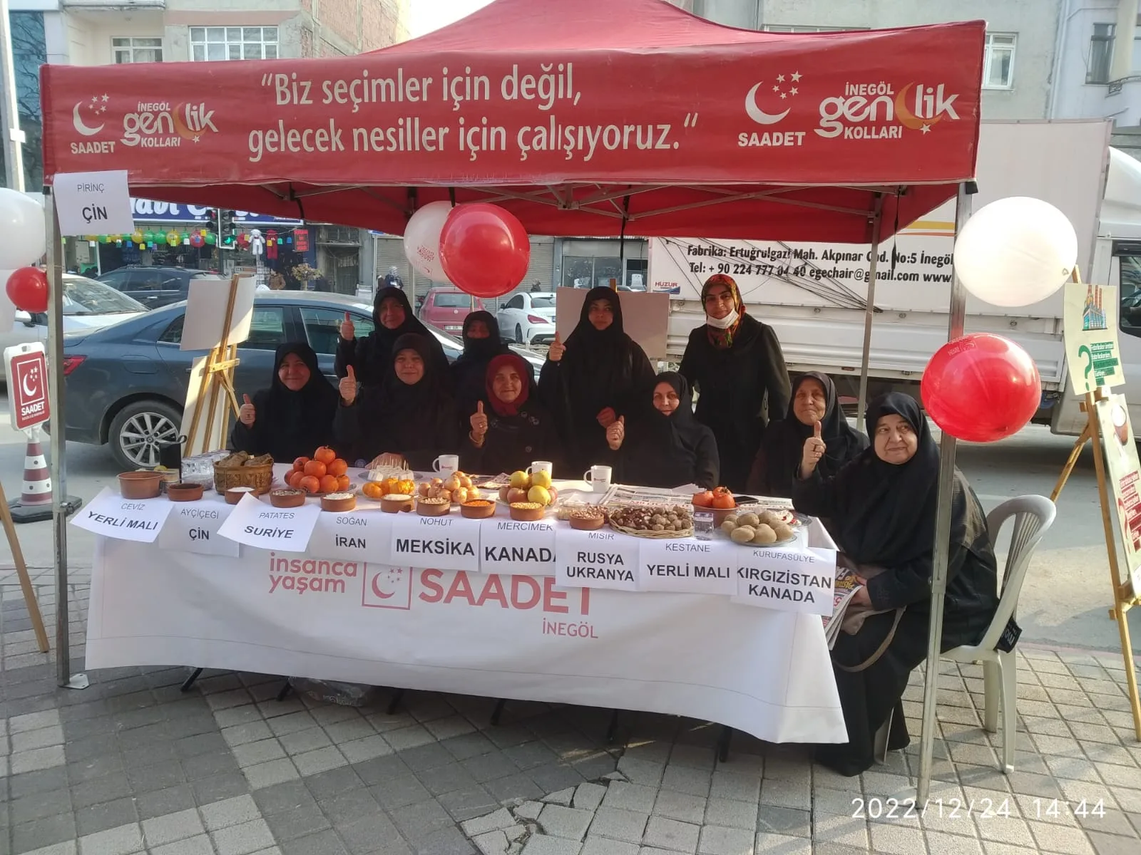 SP’li kadınlardan ‘Yerli Malı’ etkinliği