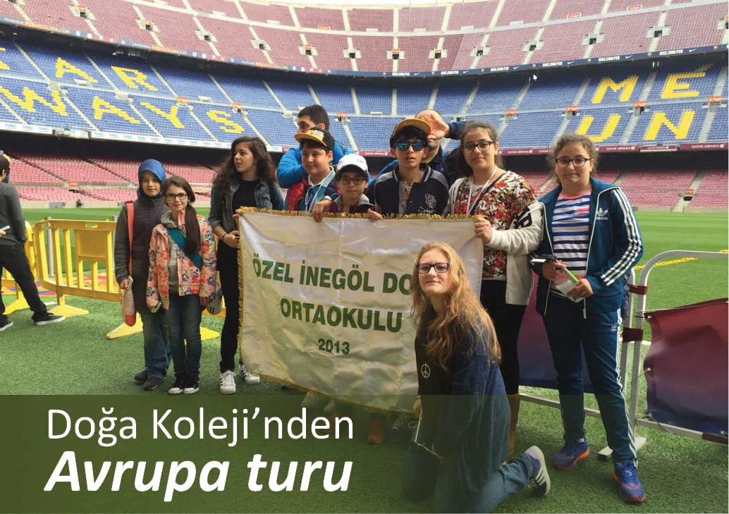 Doğa Koleji'nden Avrupa turu
