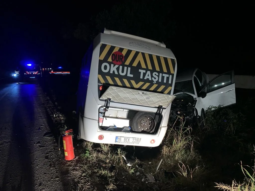Trafik kazasında 5 kişi yaralandı